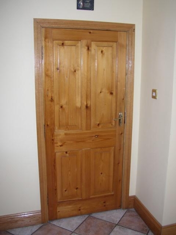 Internal 4 panel door