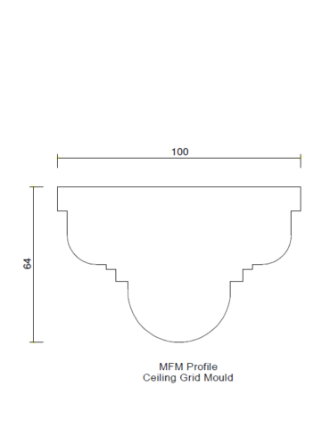 MFM Profile Ceiling Grid Mould